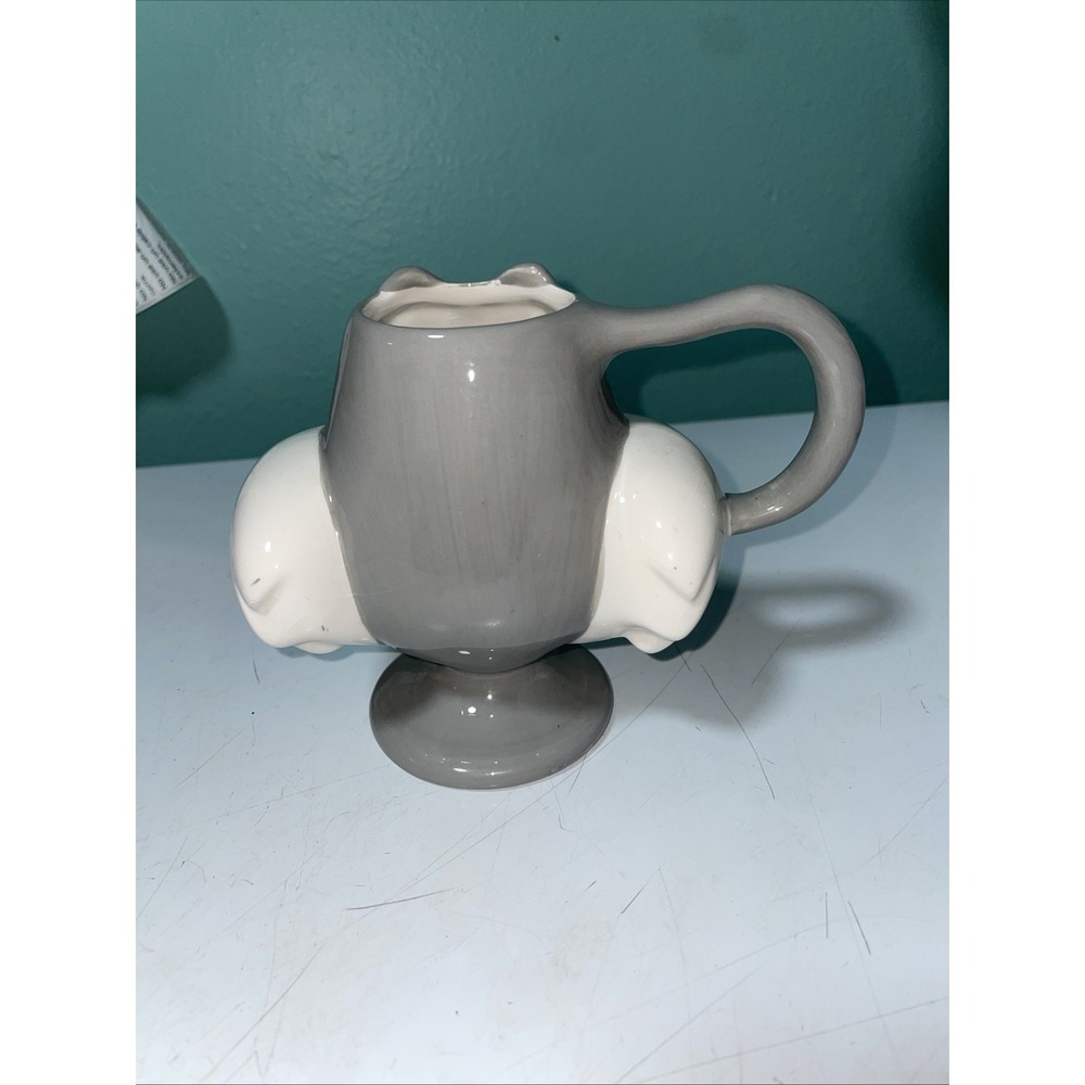 Vintage 2000 Looney Tunes Bugs Bunny 3D Sculpted Ceramic Mug Houston Harvest - Picture 3 of 6